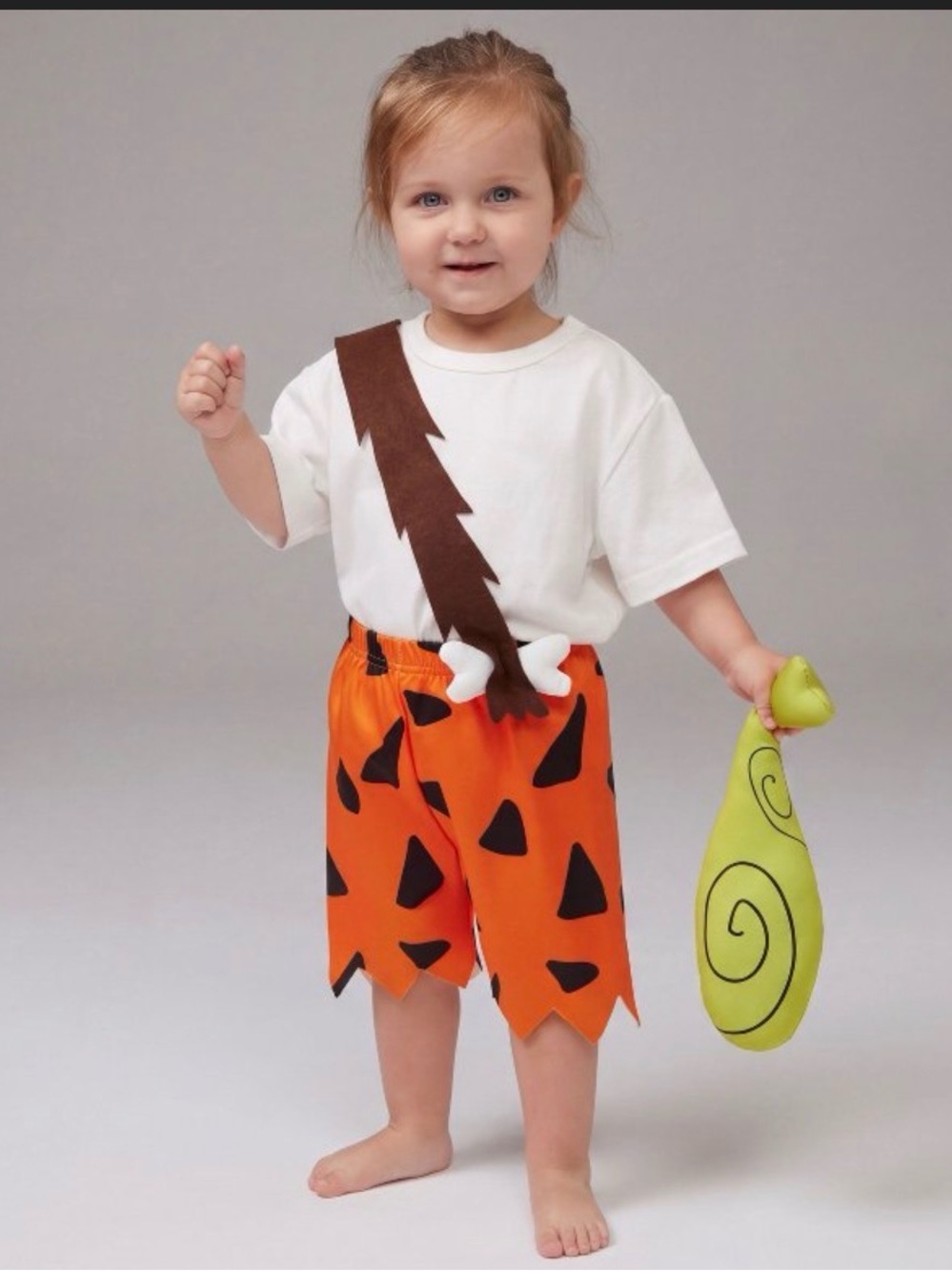 Bam Bam Flintstone-Style Kids Costume